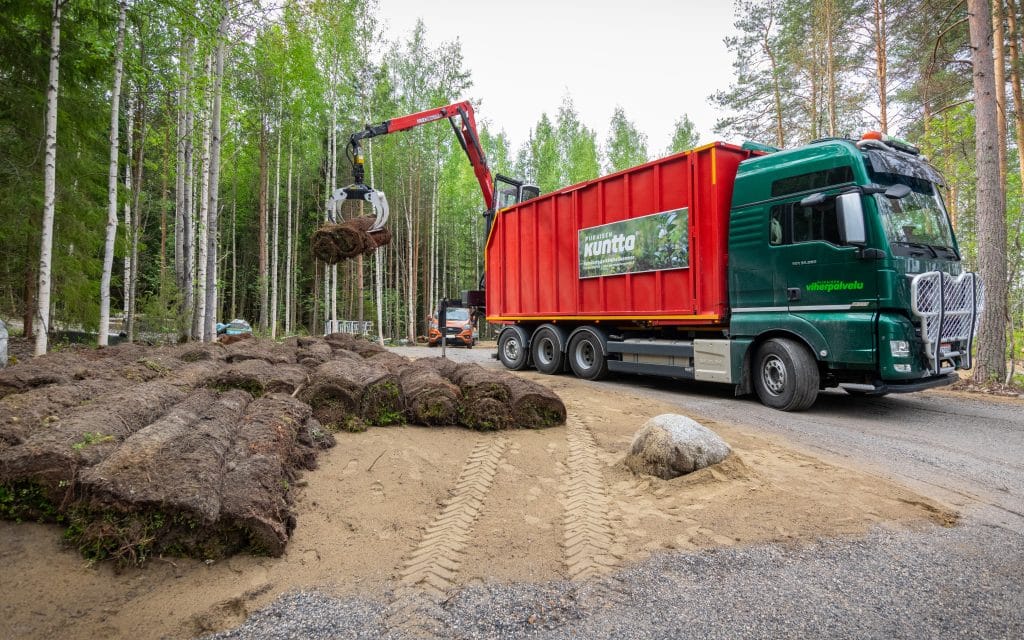 Kunttarekka ja kunttarullia.